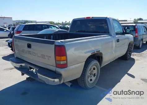 2002 Chevrolet Silverado 1500 из США, поврежденный, VIN 1GCEC14W82Z158814